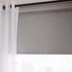 Light Grey Chita Cordless Blackout Roller Shade