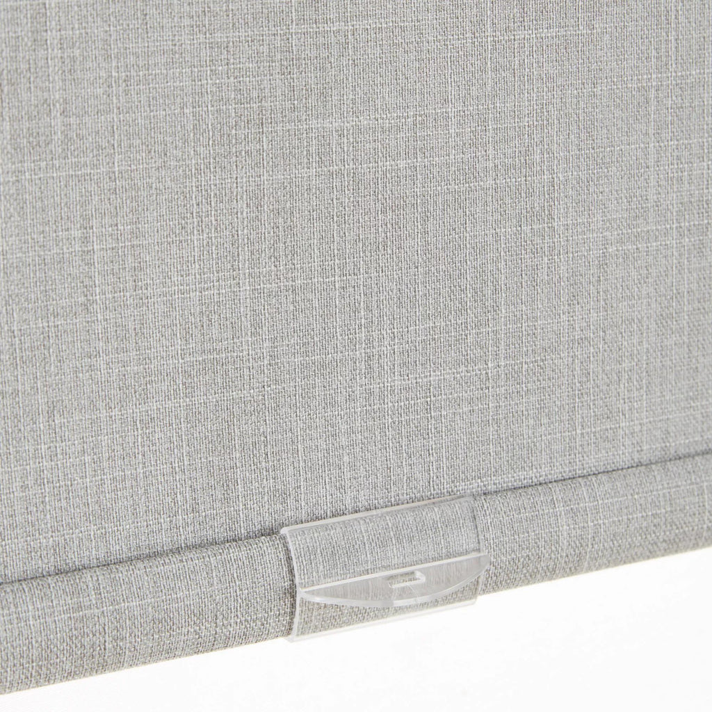 Light Grey Chita Cordless Blackout Roller Shade