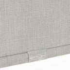 Light Grey Chita Cordless Blackout Roller Shade