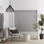 Light Grey Chita Cordless Blackout Roller Shade