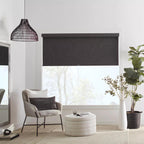 Charcoal Chita Cordless Blackout Roller Shade