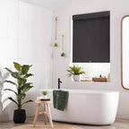 Charcoal Chita Cordless Blackout Roller Shade