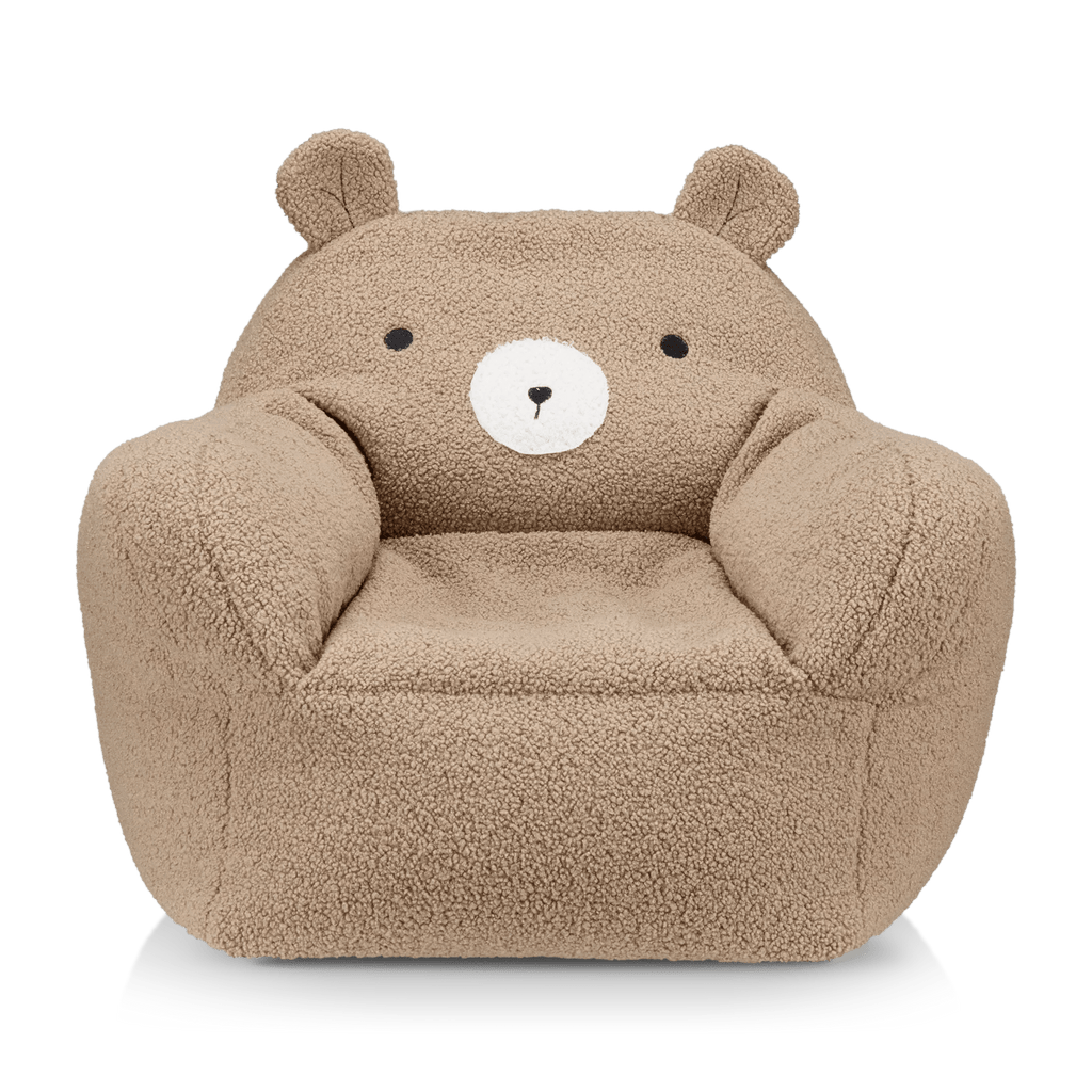 Sherpa Bear-Shaped Chair