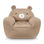 Sherpa Bear-Shaped Chair