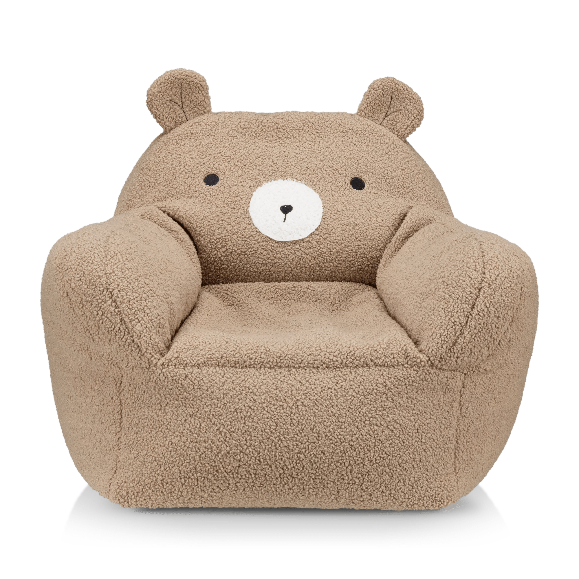 Sherpa Bear-Shaped Chair