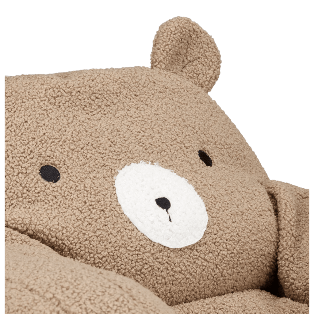 Sherpa Bear-Shaped Chair