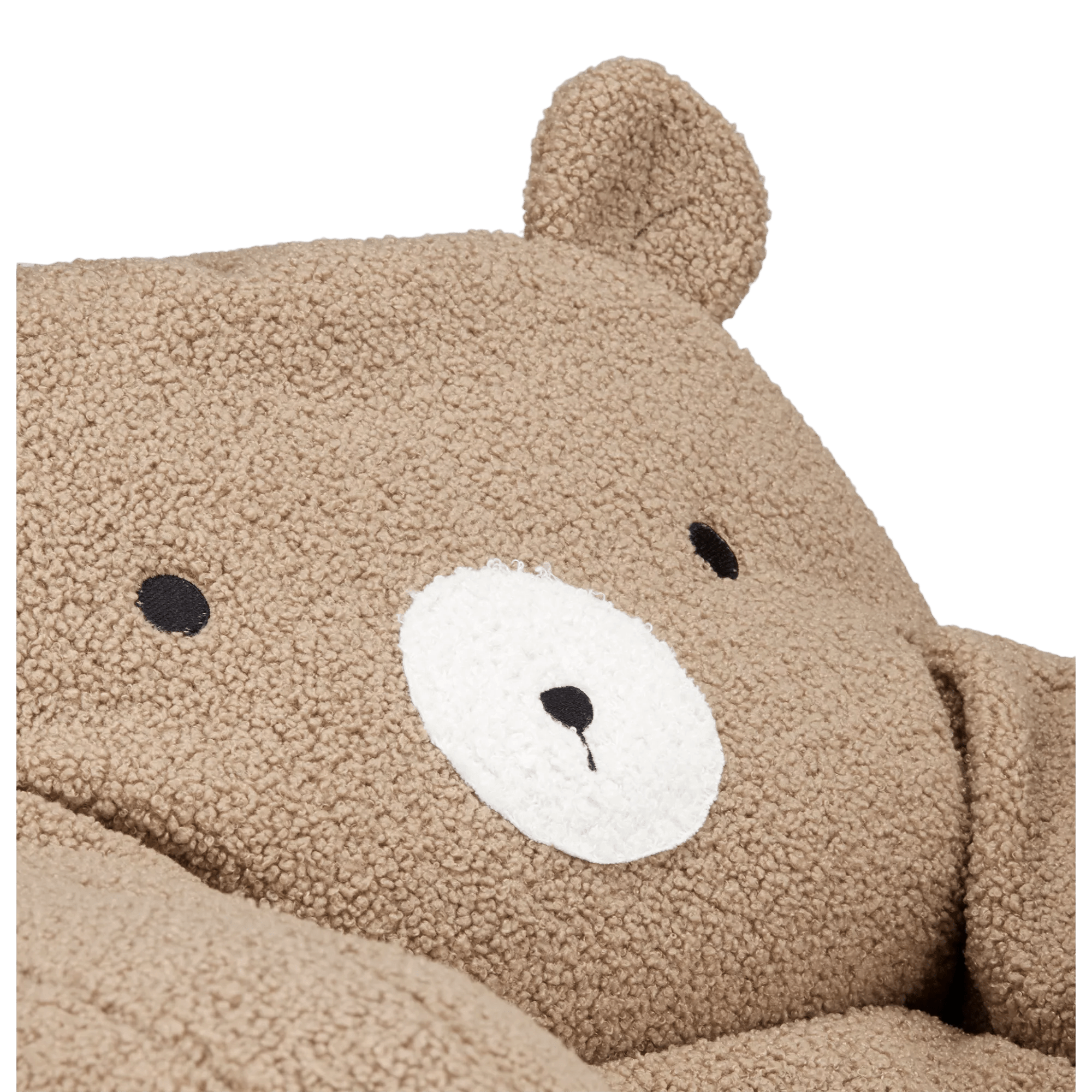 Sherpa Bear-Shaped Chair