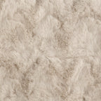 Oatmeal Sheep Faux Fur Throw