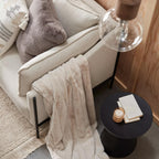 White Sheep Faux Fur Throw