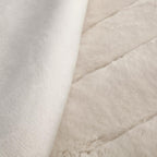 Oatmeal Cougar Faux Fur Throw