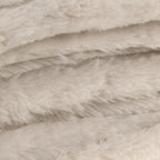 Oatmeal Cougar Faux Fur Throw