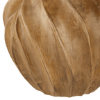 Carved Wood Table Lamp