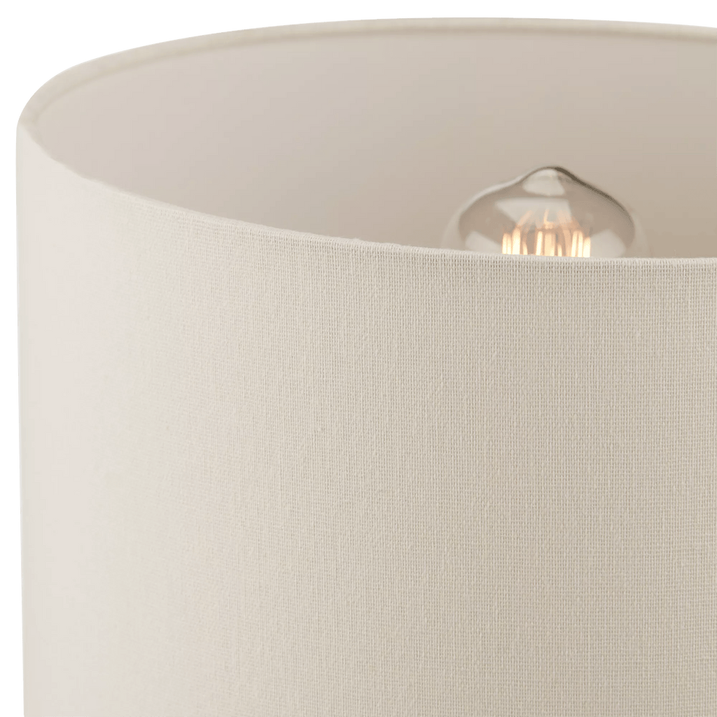 Carved Wood Table Lamp