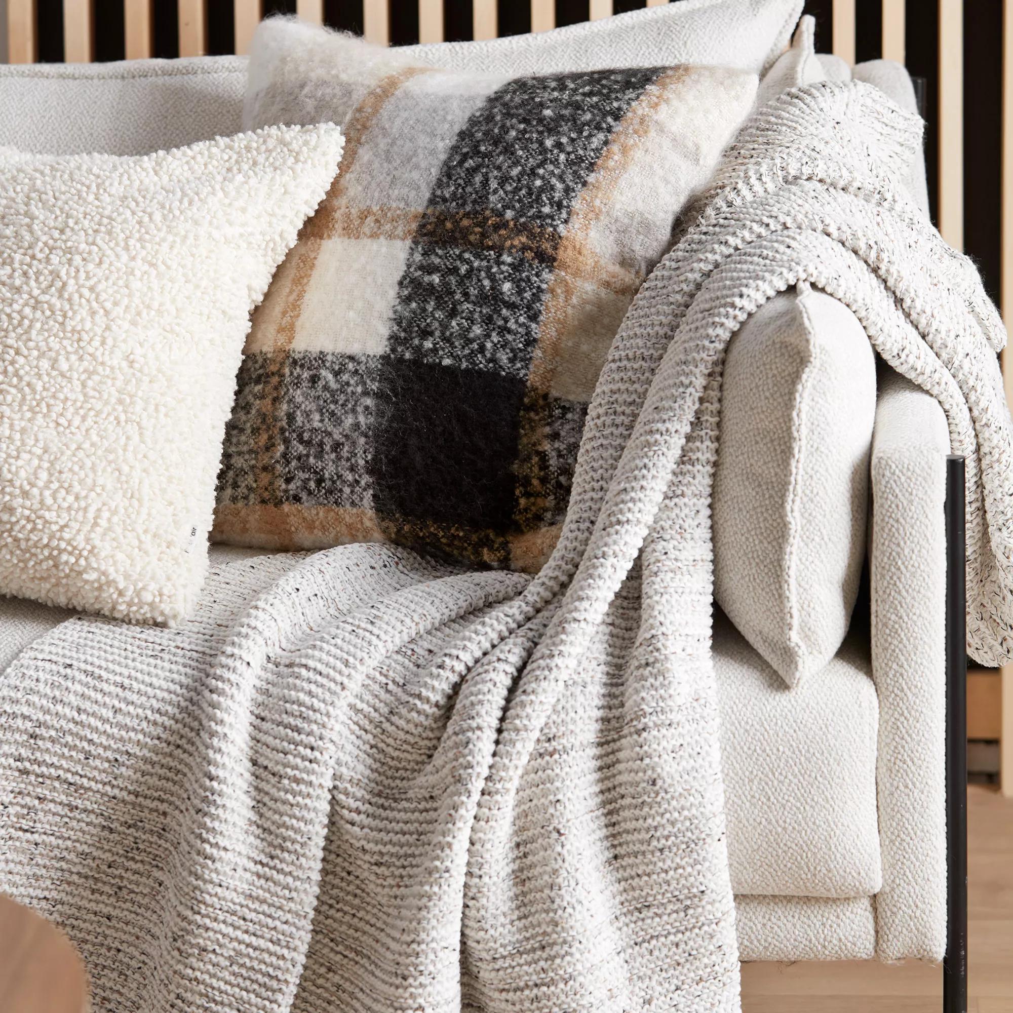 Baxter Chenille Speckled Throw
