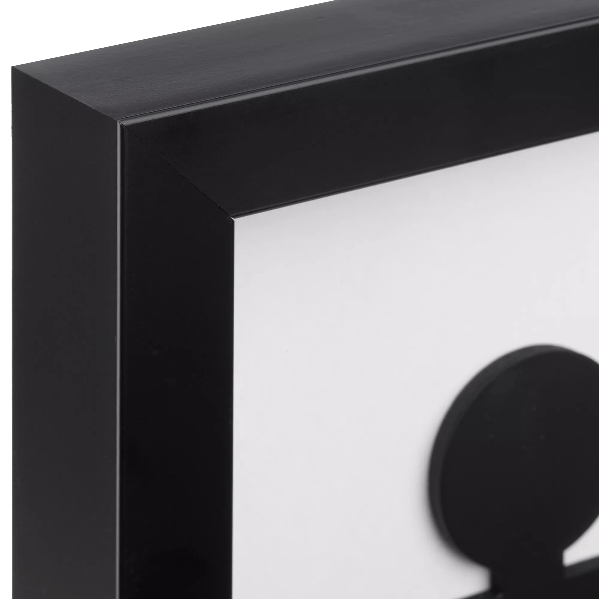 Man & Woman Silhouette Bathroom Shadow Box