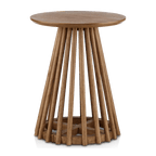 Mango Wood Openwork Side Table