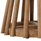 Mango Wood Openwork Side Table