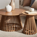 Mango Wood Openwork Side Table