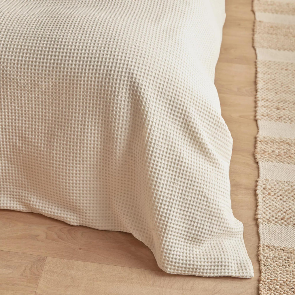 Ivory Collin Collection - 3-Piece Duvet Cover Set