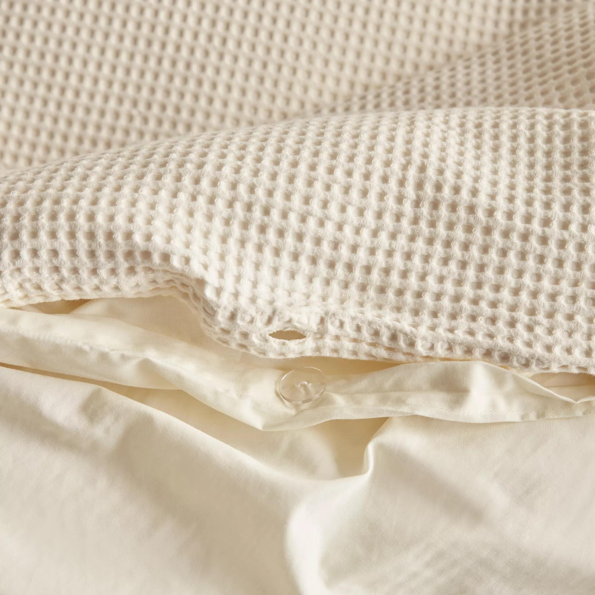 Ivory Collin Collection - 3-Piece Duvet Cover Set