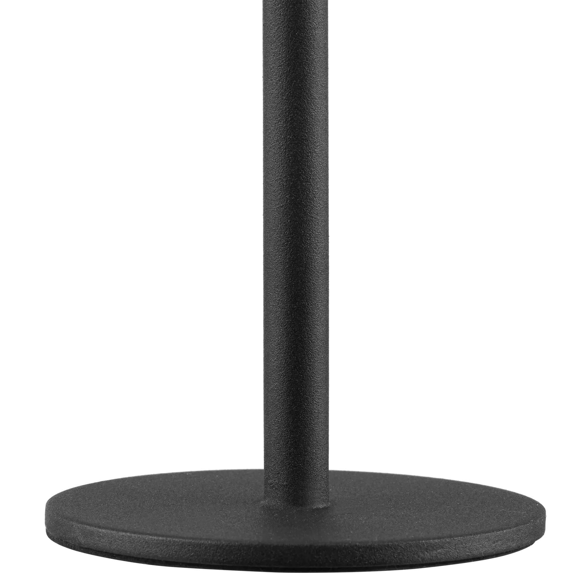 Modern Candle Holder in Black Metal