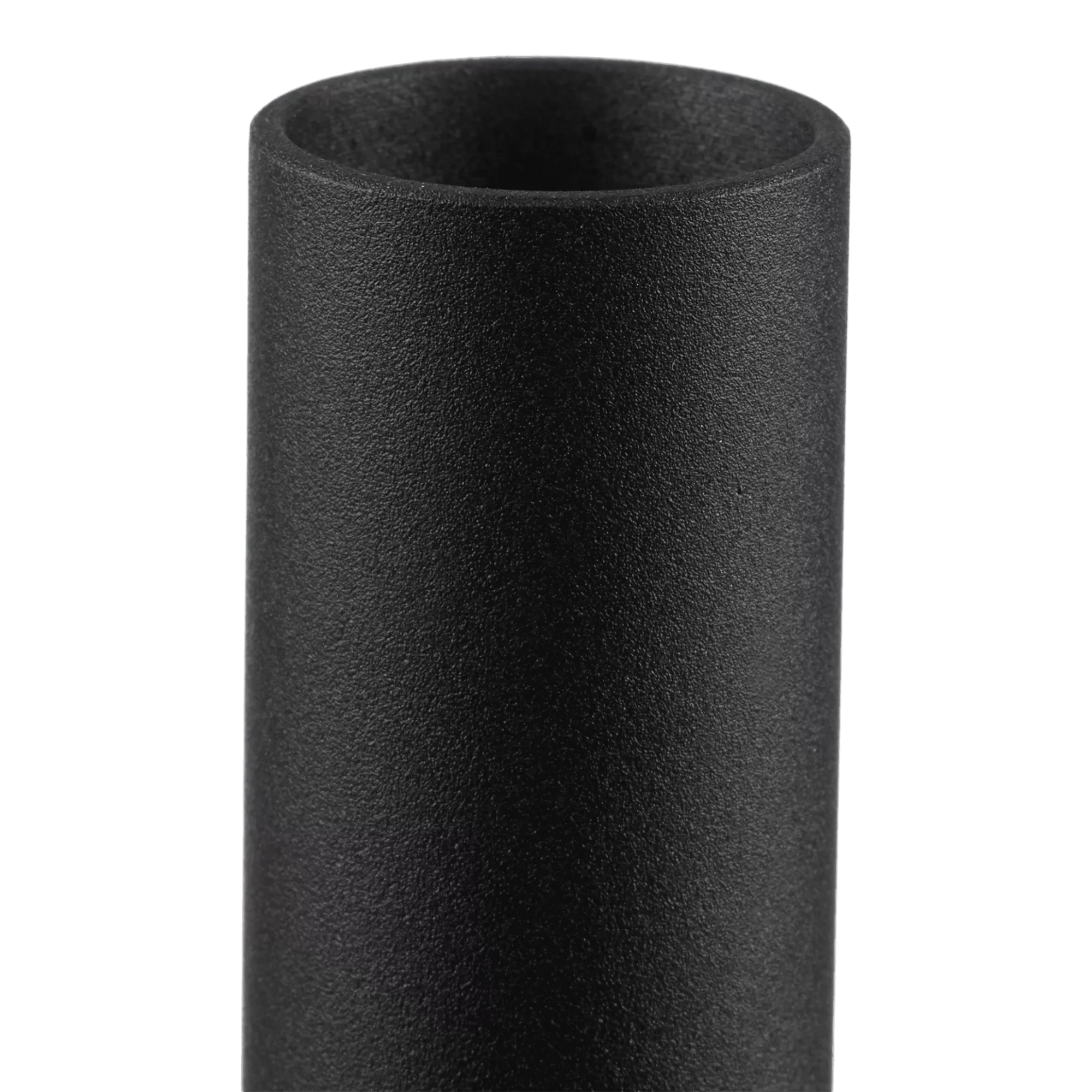 Modern Candle Holder in Black Metal