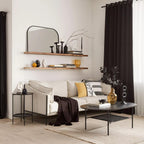 Modern Candle Holder in Black Metal