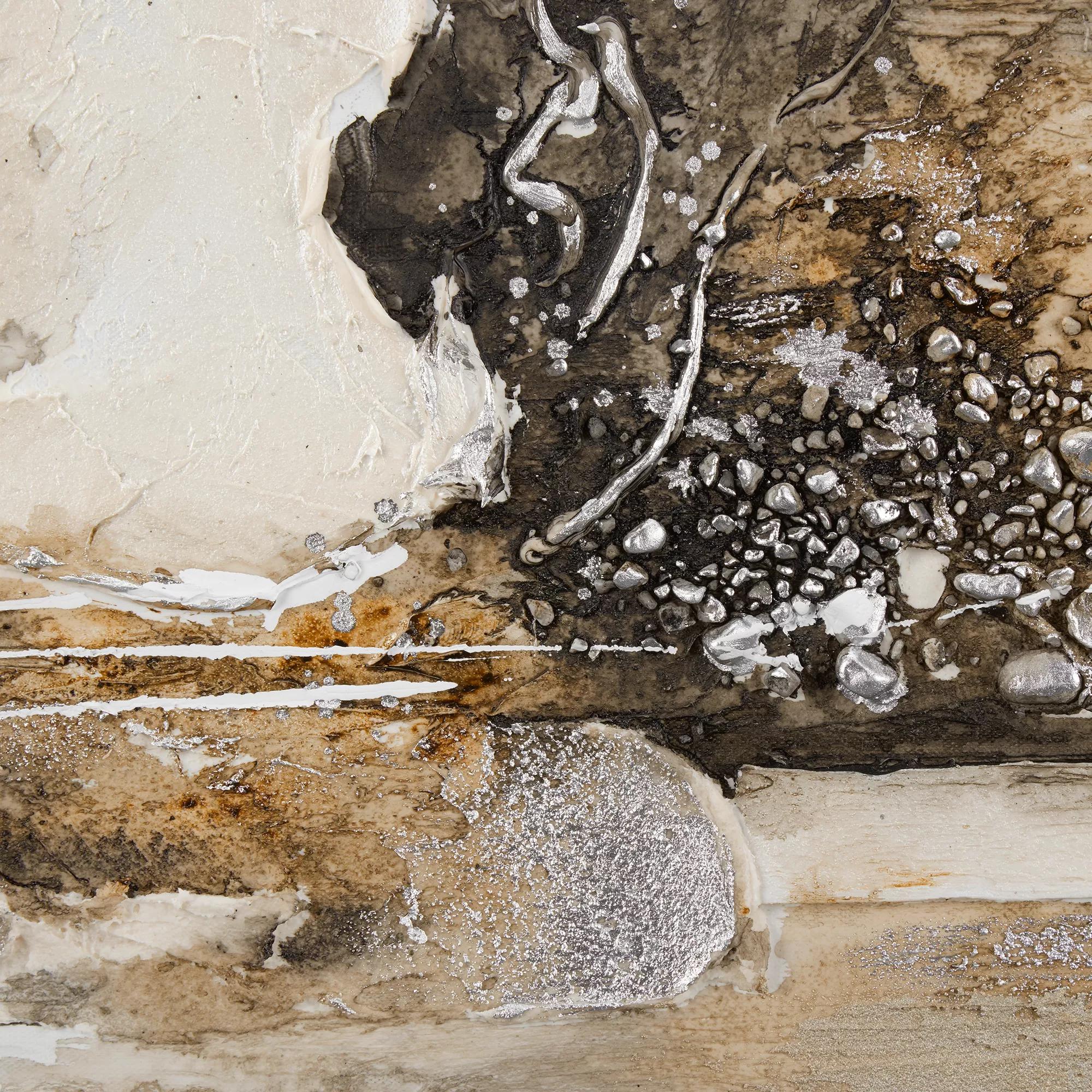 Neutral Beige Oil Painting Canvas