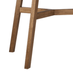 Mid-Century Modern Mango Wood Dining Table