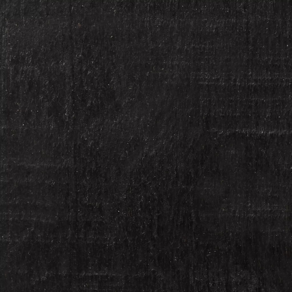 Black Wood Rail Mirror