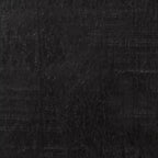 Black Wood Rail Mirror