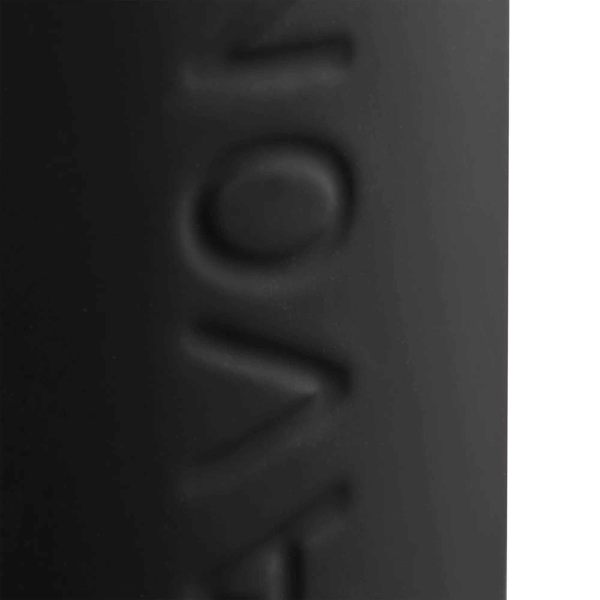 Black Ceramic Soap Engraved Dispenser