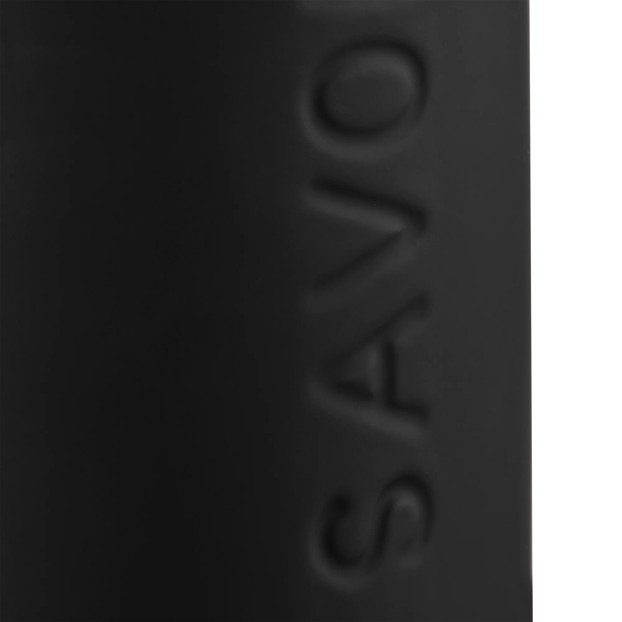 Black Ceramic Soap Engraved Dispenser