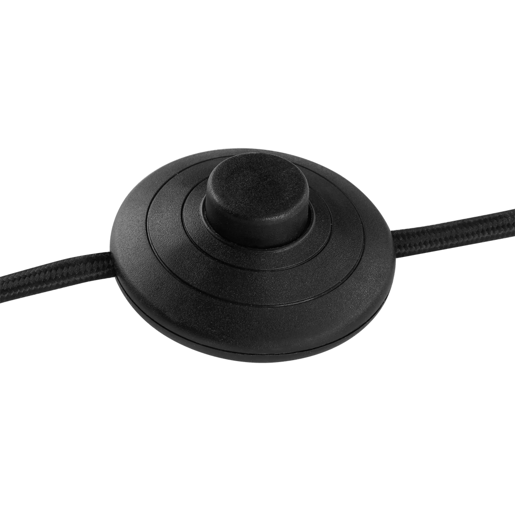 Floor Lamp with Rattan Shade and Metal Base