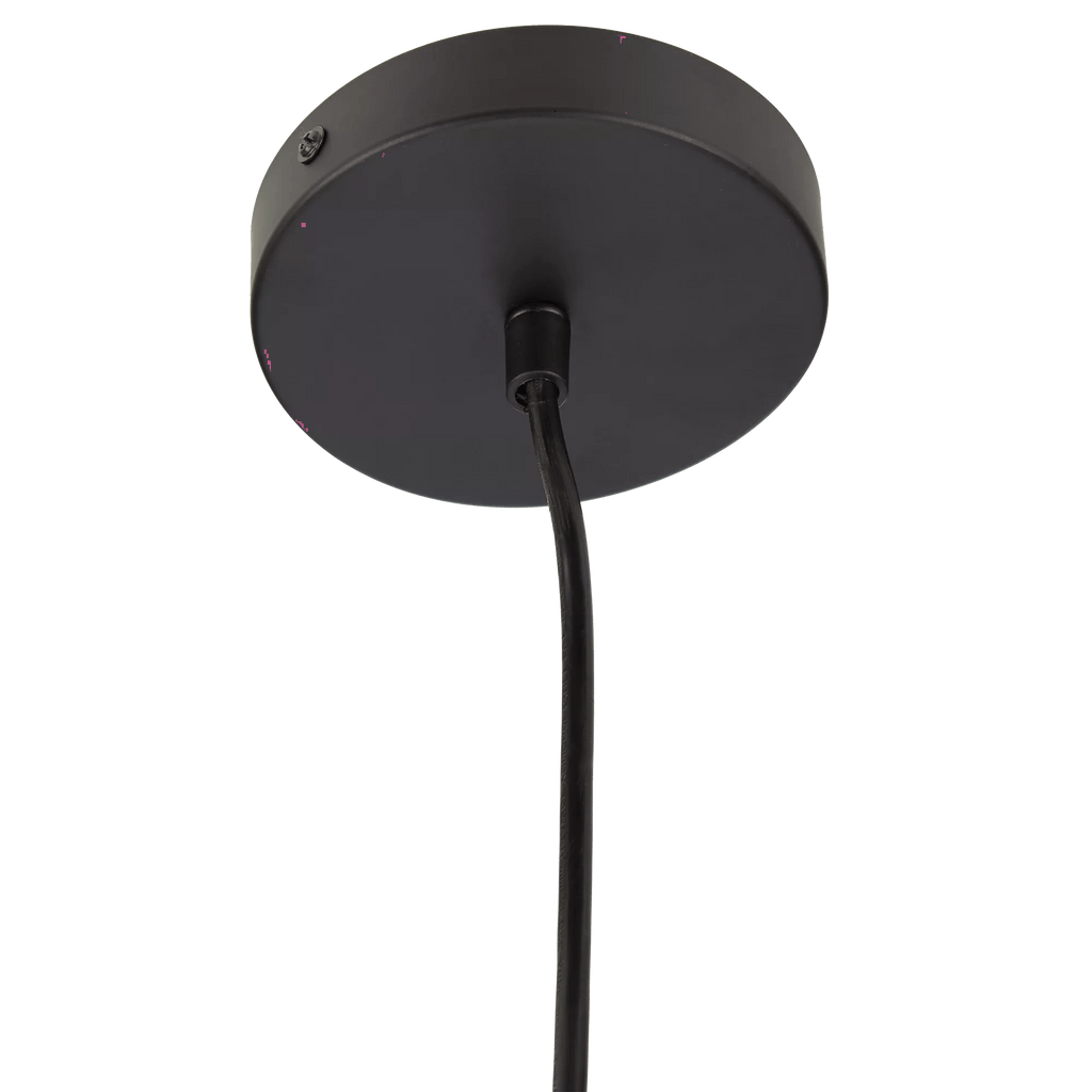 Wood & Rattan Ceiling Lamp