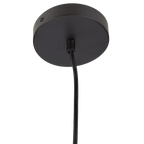 Wood & Rattan Ceiling Lamp