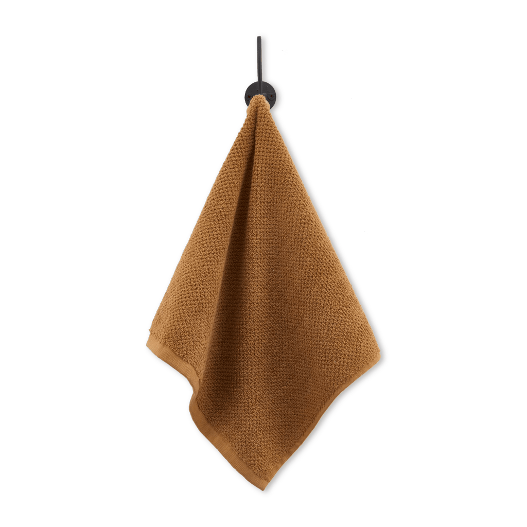 Cognac Textured Washcloth