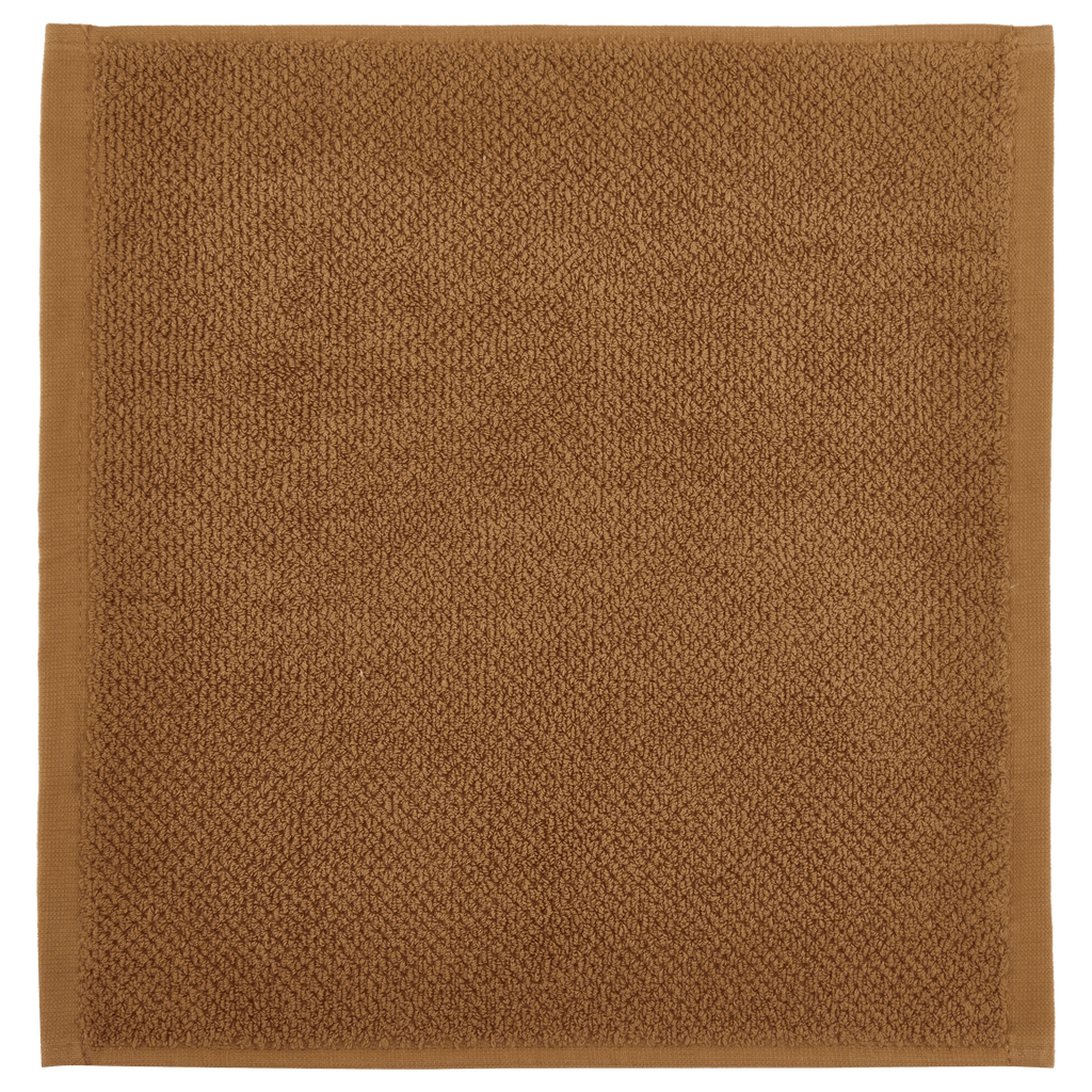 Cognac Textured Washcloth