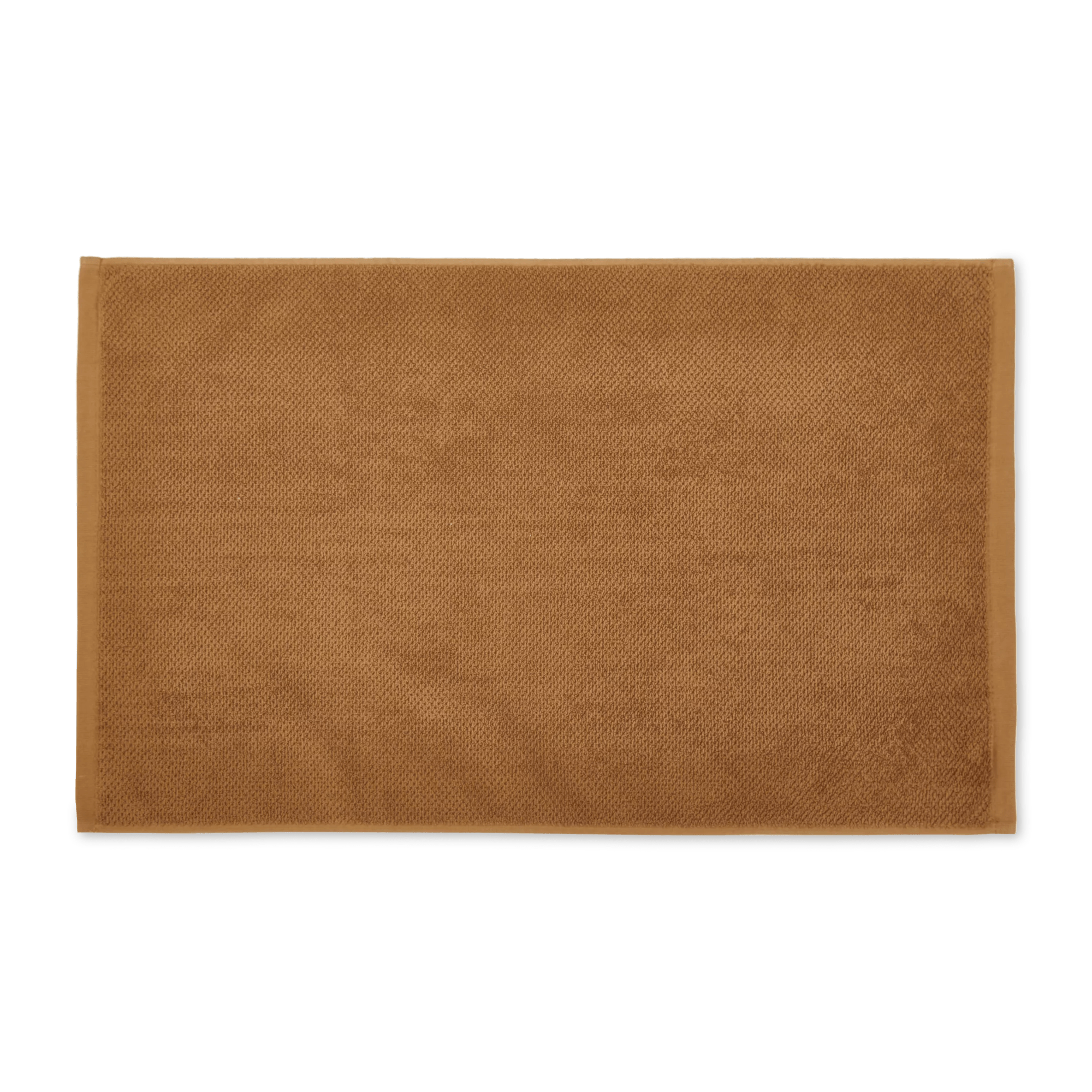 Cognac Textured Hand Towel