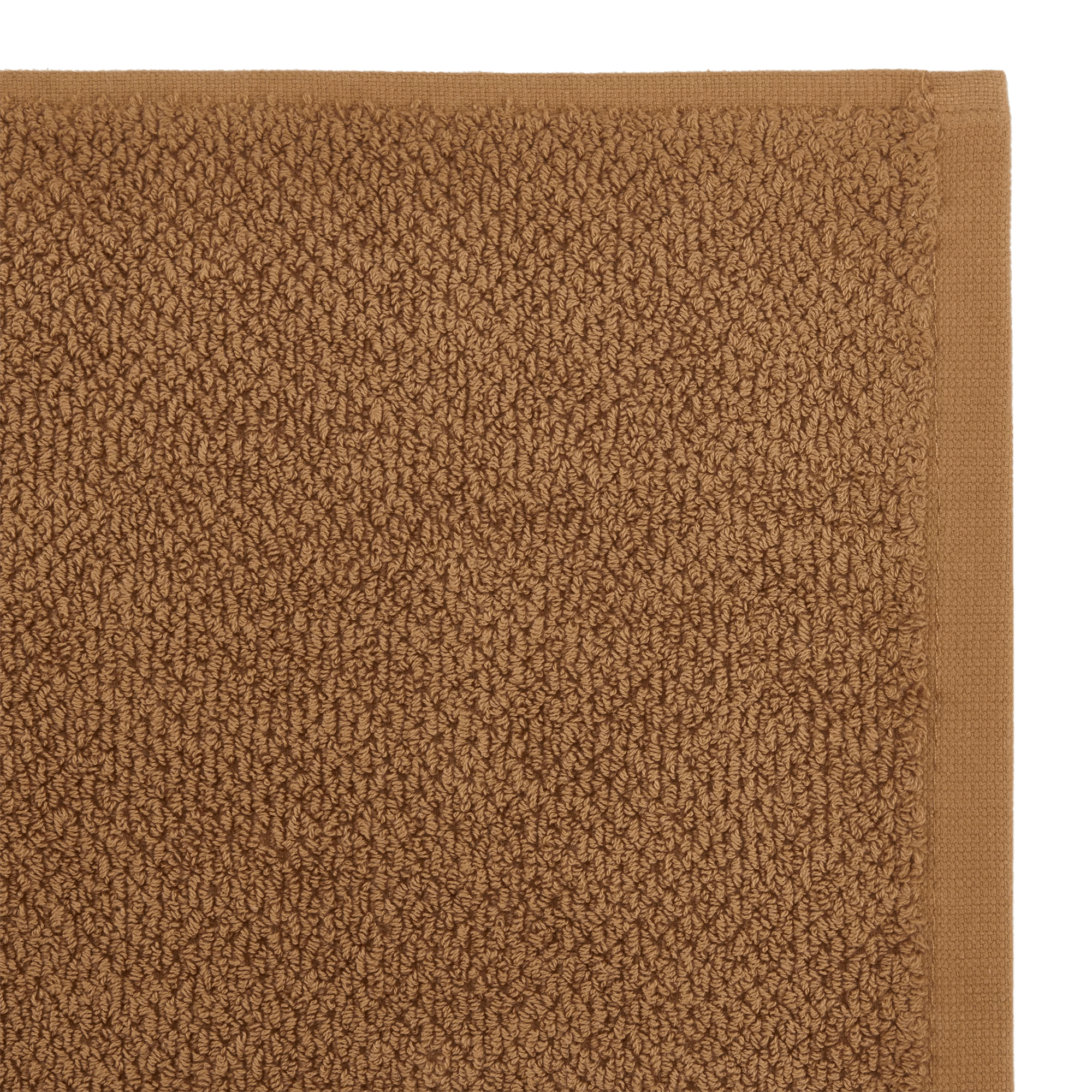 Cognac Textured Hand Towel