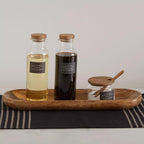 Clear Glass Salt Jar