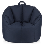 Navy Canvas Bean Bag