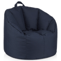 Navy Canvas Bean Bag