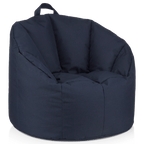 Navy Canvas Bean Bag