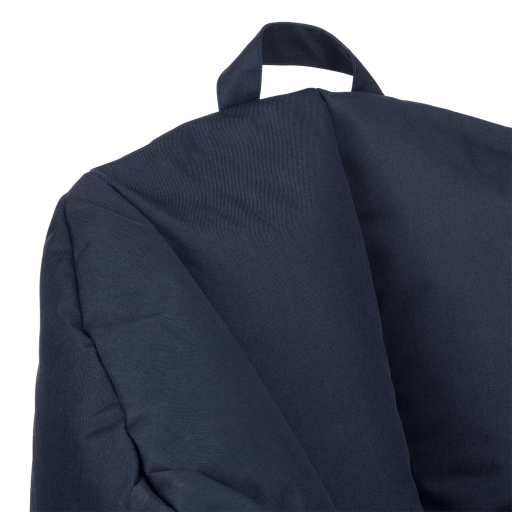 Navy Canvas Bean Bag