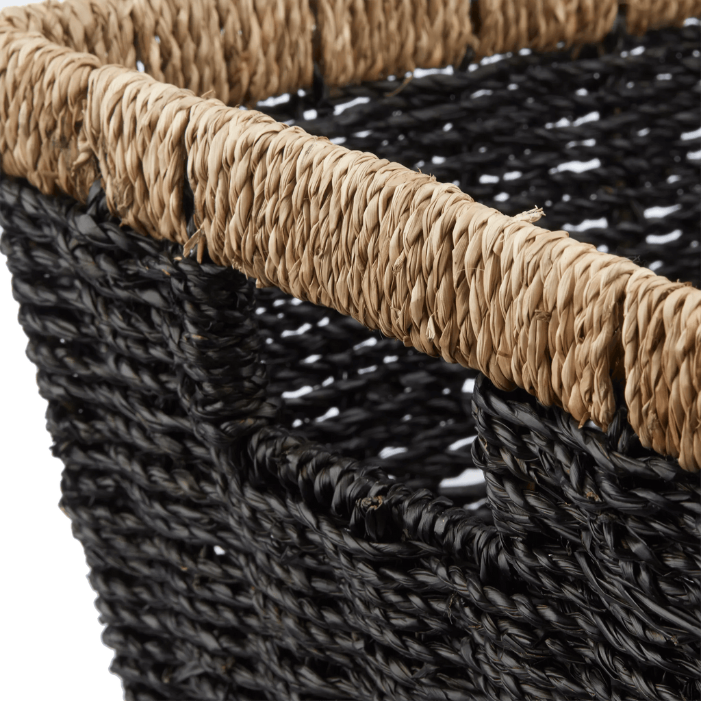 Natural Fiber Storage Basket