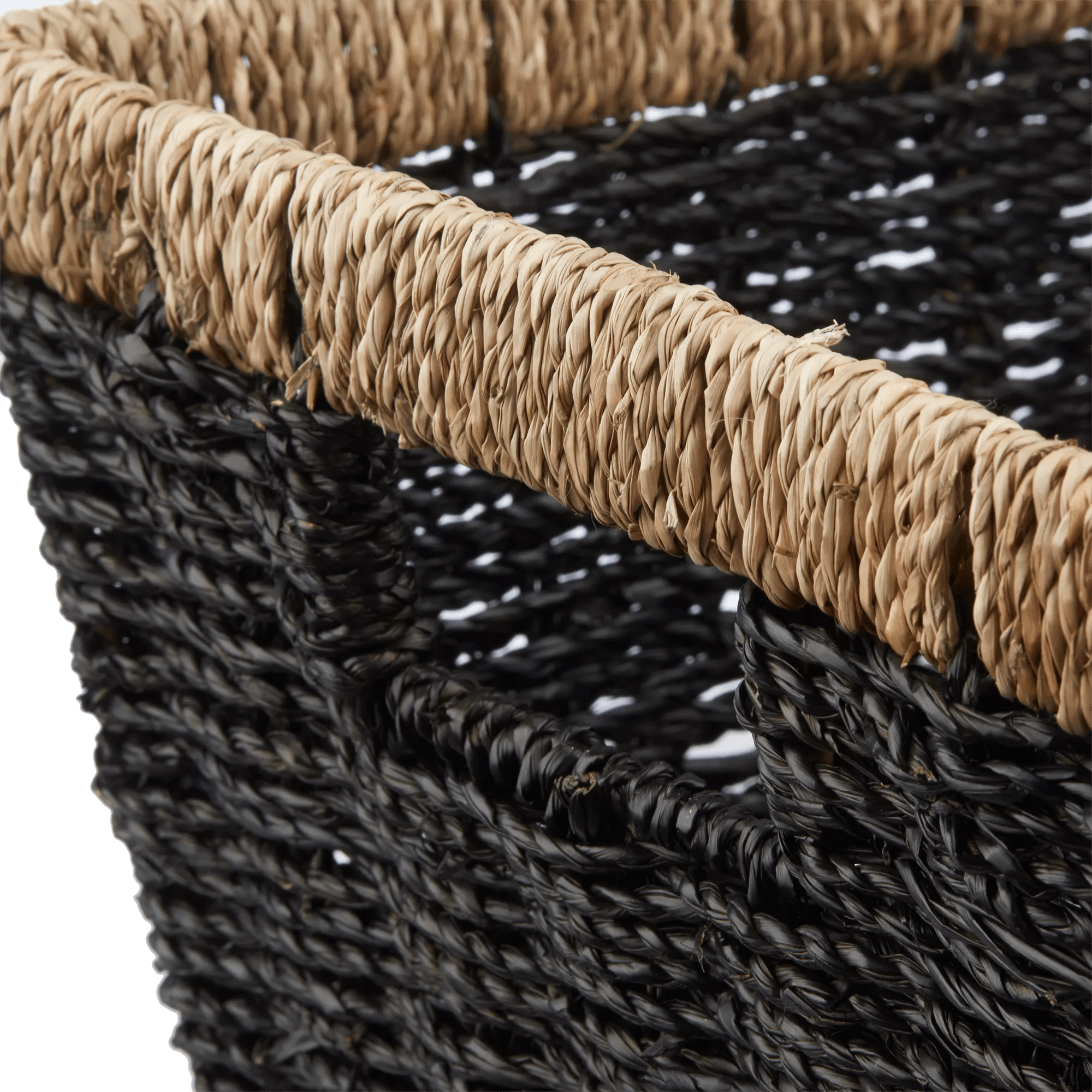 Natural Fiber Storage Basket