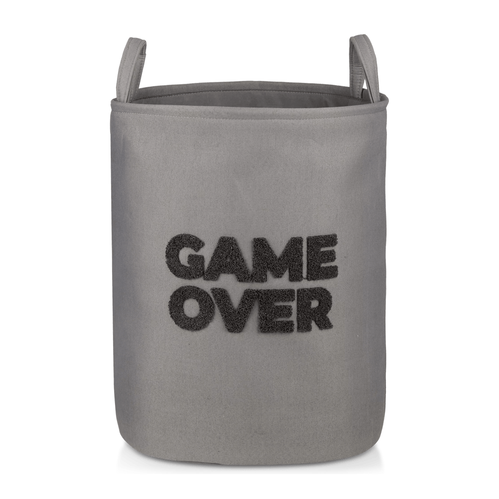 Grey Game On Hamper