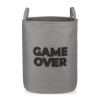 Grey Game On Hamper