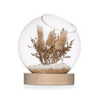 Dried Flowers Glass Dome